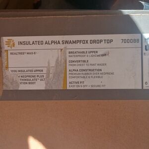 LaCrosse Insulated Alpha Swampfox Drop Top Boots